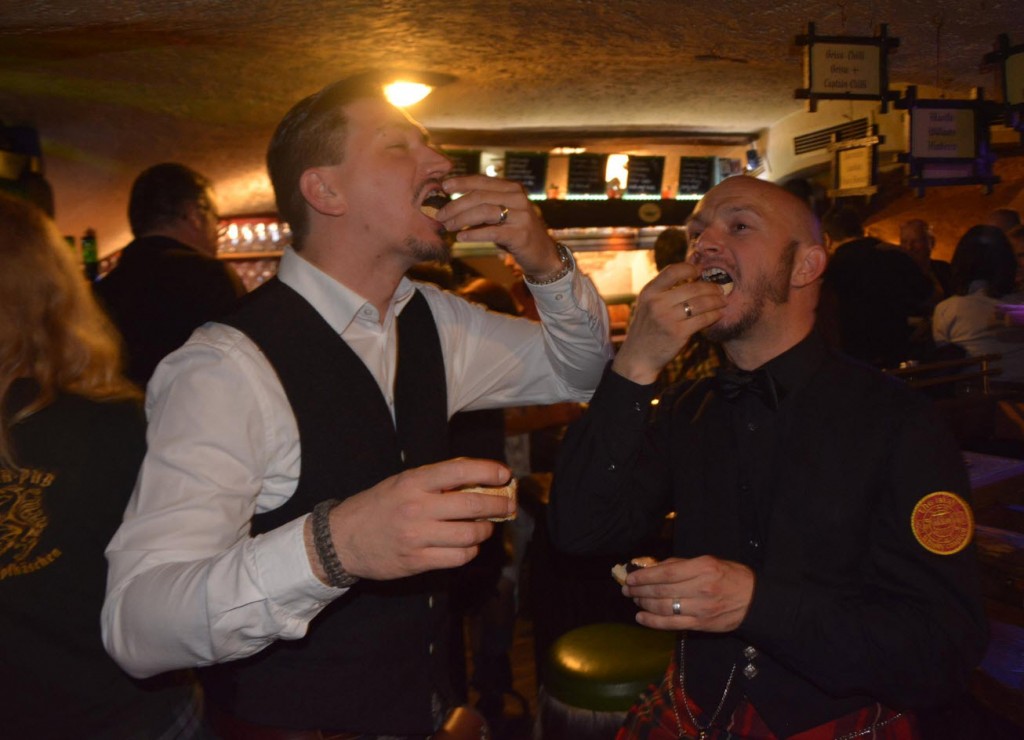 Soooo gut - Black Pudding mit Ardbeg Senfsauce