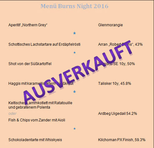 Burns Menu 2016