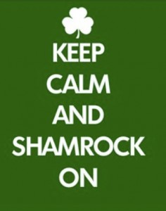 Keep calm and Shamrock on