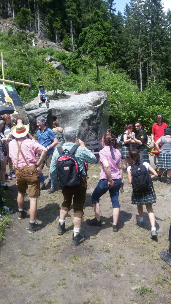 Labestation in praller Sonne
